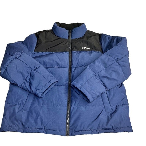 Levi’s Mens Retro Arctic Cloth Retro Bubble Puffer Jacket Size 2XL Coat - Picture 2 of 13